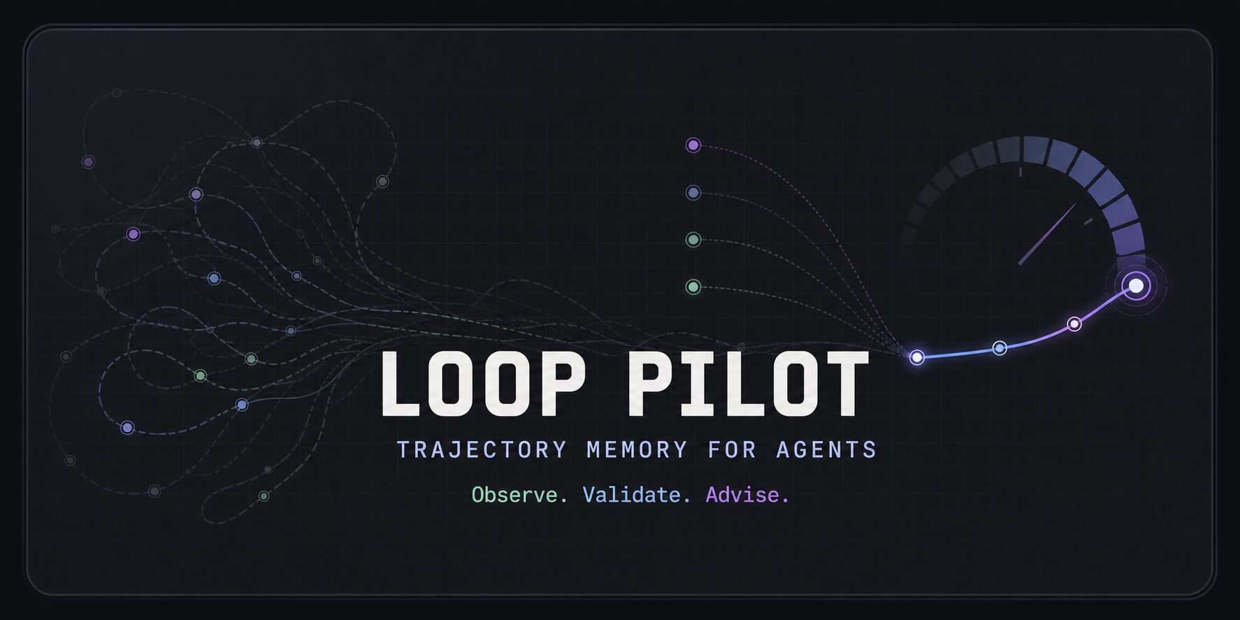 Loop Pilot, trajectory memory for agents